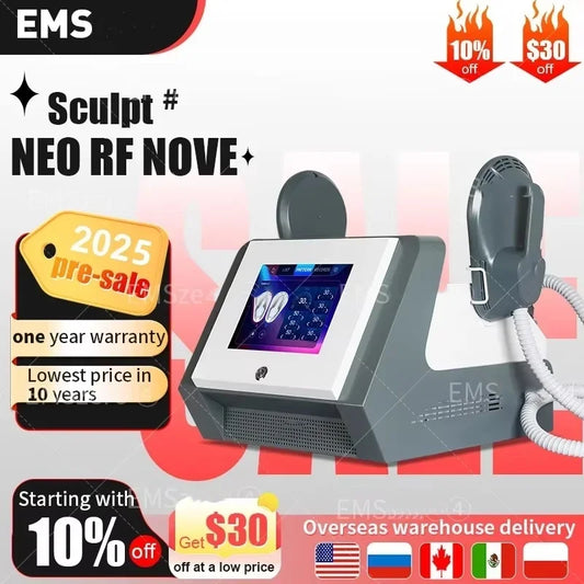 NEO EMS Machine EMS Body Slimming Sculpting Fat Burning Nova Weight Lose Electromagnetic Muscle
