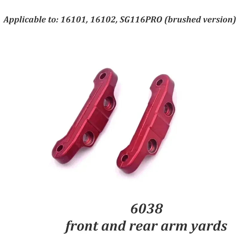SCY 16101 16102 SG116PRO High-speed 50KM/H RC Original Parts Vehicle, Screw Rocker Arm, Steering Tie Rod Transmission Shaft Gear