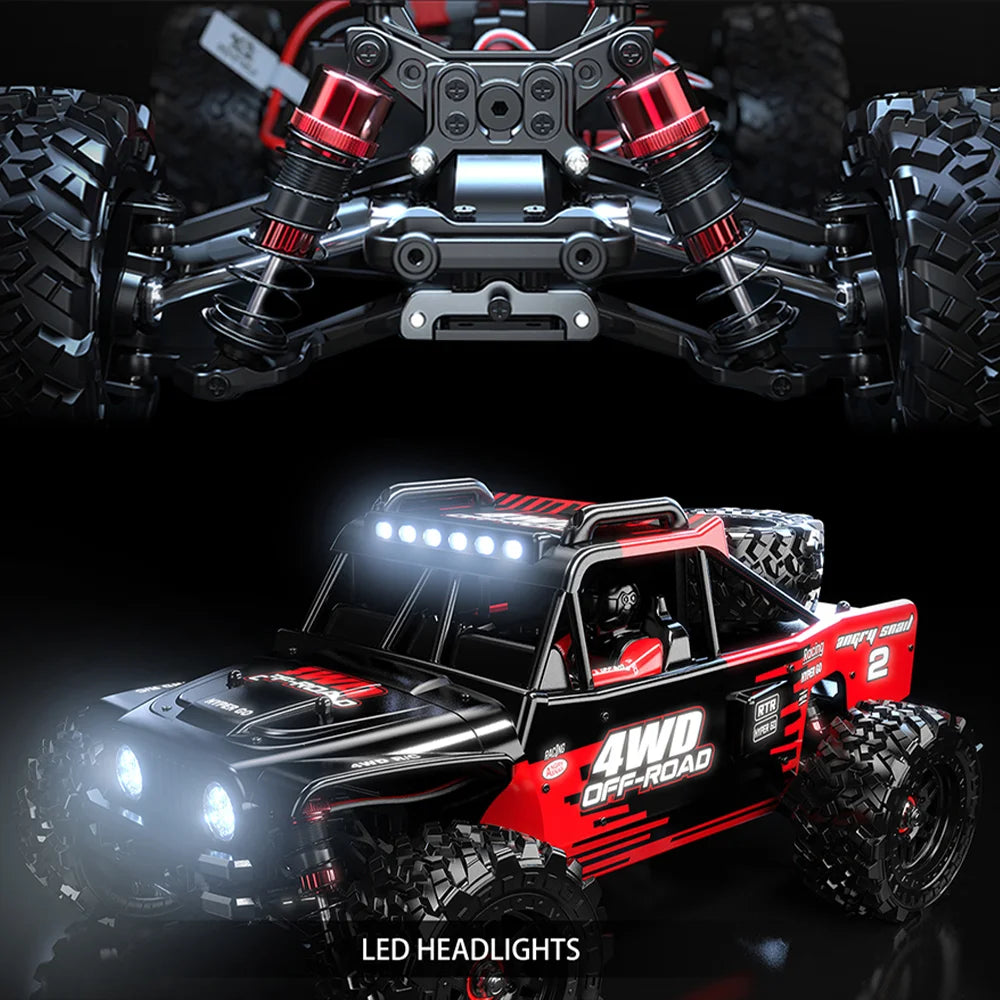 MJX 14209 1/14 RC Car 75km/h Hyper Go Brushless 2.4G Remote Control Truck 4WD Off-road Racing RC Truck Hobby RC Toy