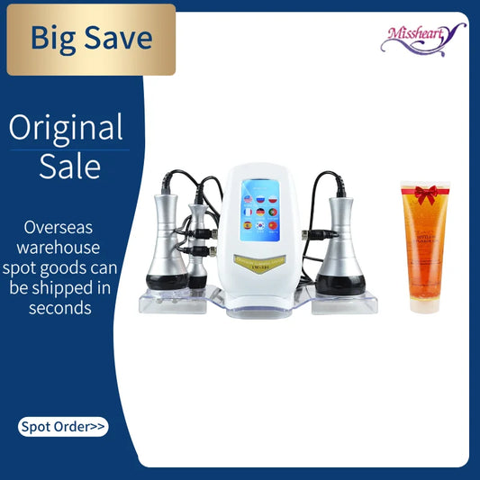 3-in-1 40K Cavitation Ultrasonic Weight Loss Lifting And Firming Massage Beauty Machine(Fast Shipping From US/EU Warehouse)