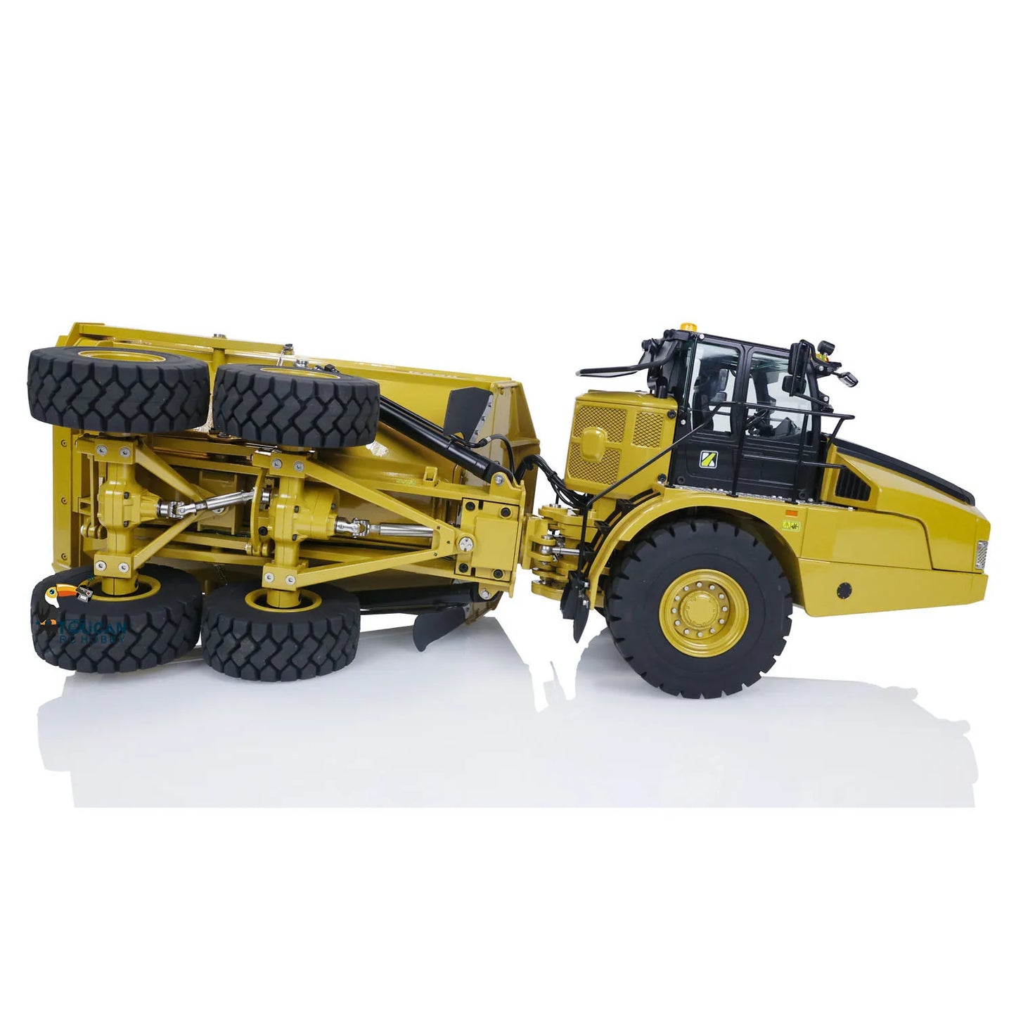 US Stock 6x6 KABOLITE K960 1/20 RC Hydraulic Articulated Truck Light System Radio Control Metal Engineering Vehicle Dumper Toys