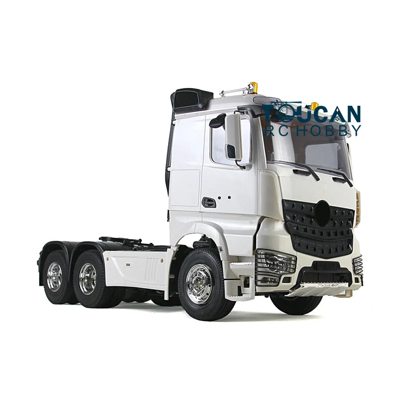 TOUCAN 1/14 RC 3Axles Low Top Tractor Truck Trailer KIT DIY Remote Control Model Motor for TAMIYA Vehicle Enthusiasts Adults