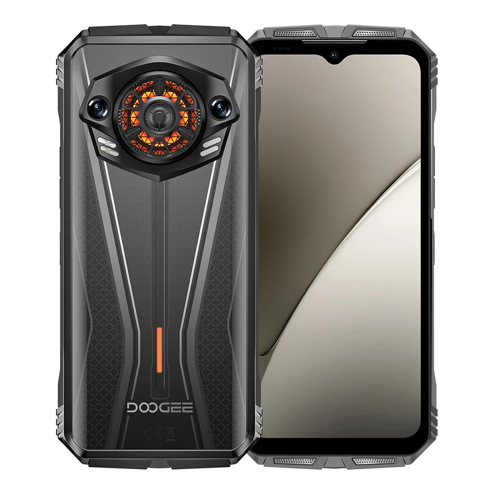 DOOGEE S PUNK PRO Smartphone 6.6" FHD+ 90Hz Android 14 20GB+12GB RAM 512GB ROM 10800mAh 33W Fast Charge 50MP AI Camera 128dB Spe