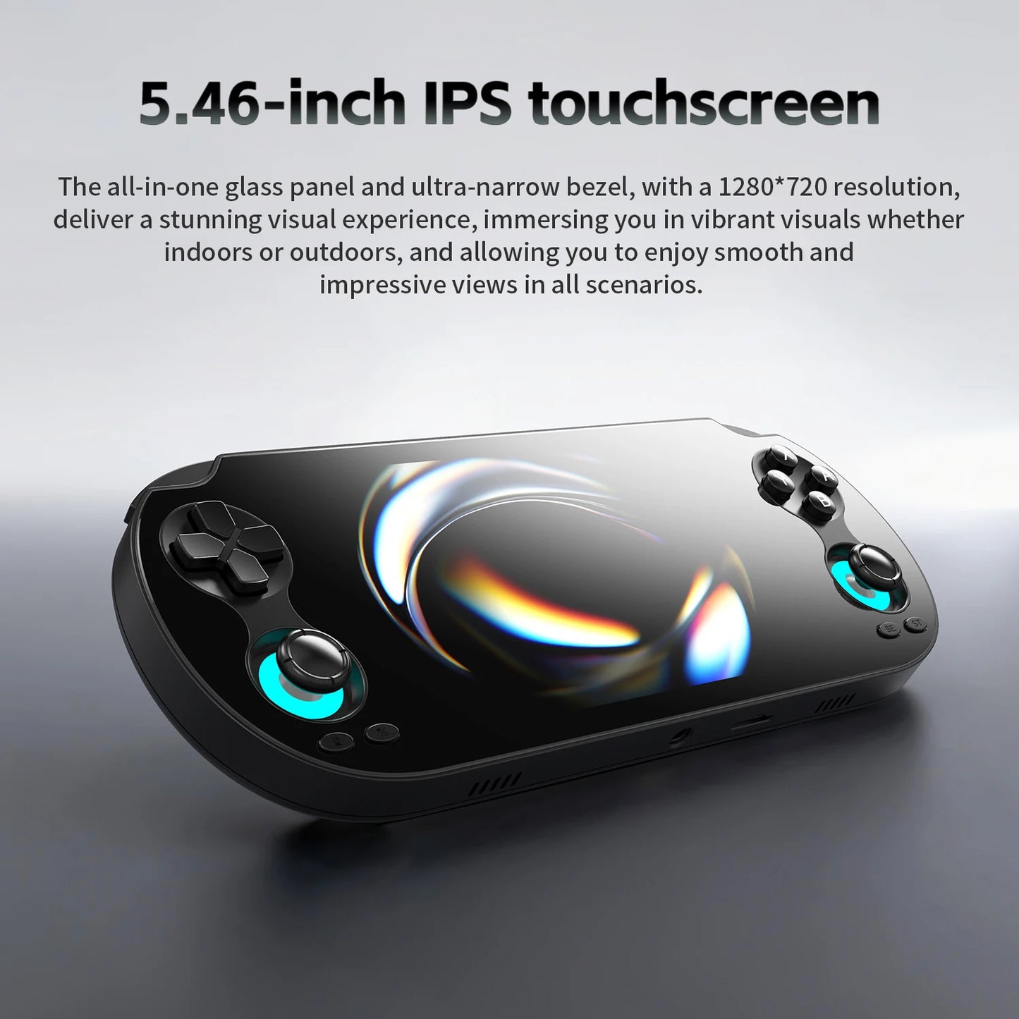 ANBERNIC RG VITA Handheld Game Console IPS Touchscreen 5000mAh Video Gaming Player Supports AI Streaming RixelHK