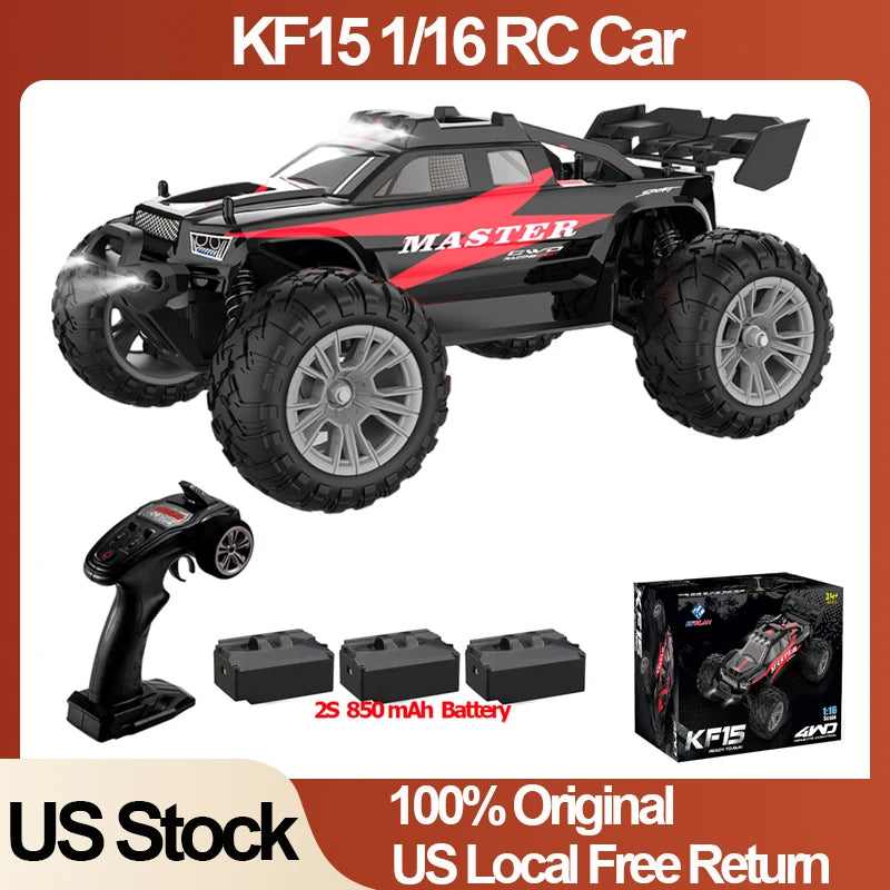 KF15 1:16 RC Car 2.4G Remote Control Truck Electric High Speed Off-Road Drift Racing Car Toys