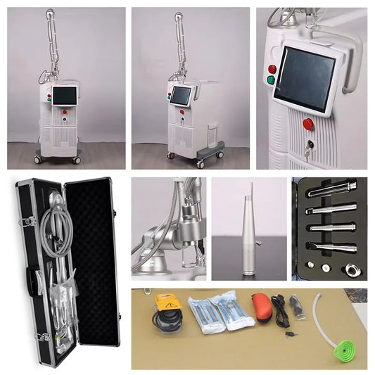 Fractional Co2 Laser Fotona 4D hair removal machine Vagina Tighting Pigment Removal face lifting New  Device