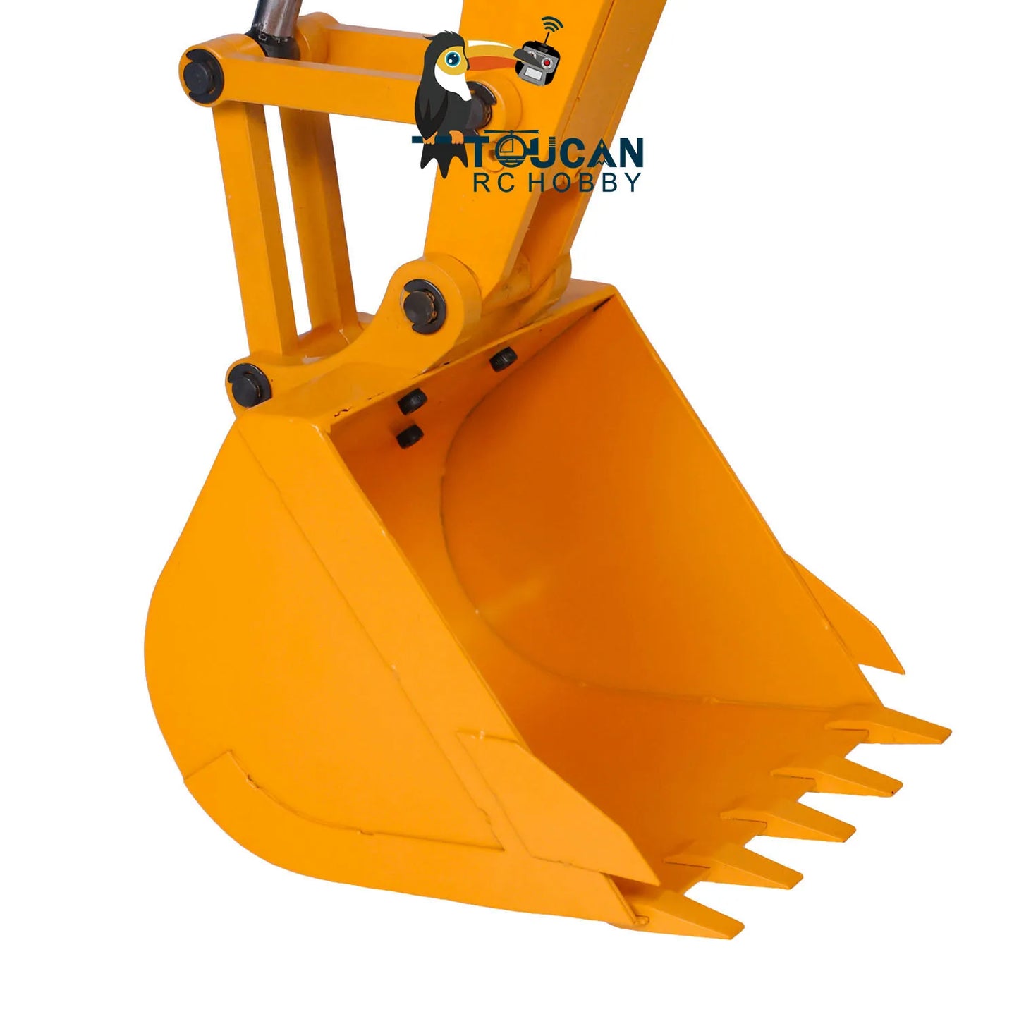 US Stock JDM 1/12 Hydraulic RC Excavator Model Painted Assembled with Pump Tracks Light Radio Control Construction Toy TH18484