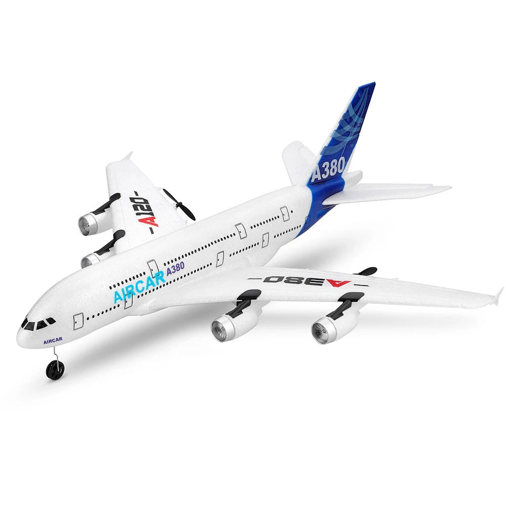 EPP Fixed-wing Wltoys XK A120 Aircar A380 Model Plane 3CH EPP 2.4G Remote Control Airplane Fixed-wing RTF