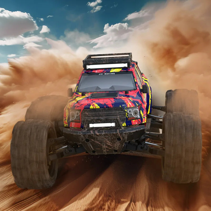 JIUSI PT14R / MT14R 1/14 RC Car 4WD 80KM/H Brushless 2.4G Remote Control Off-Road Drift Truck High Speed Racing Car Toy For Kids