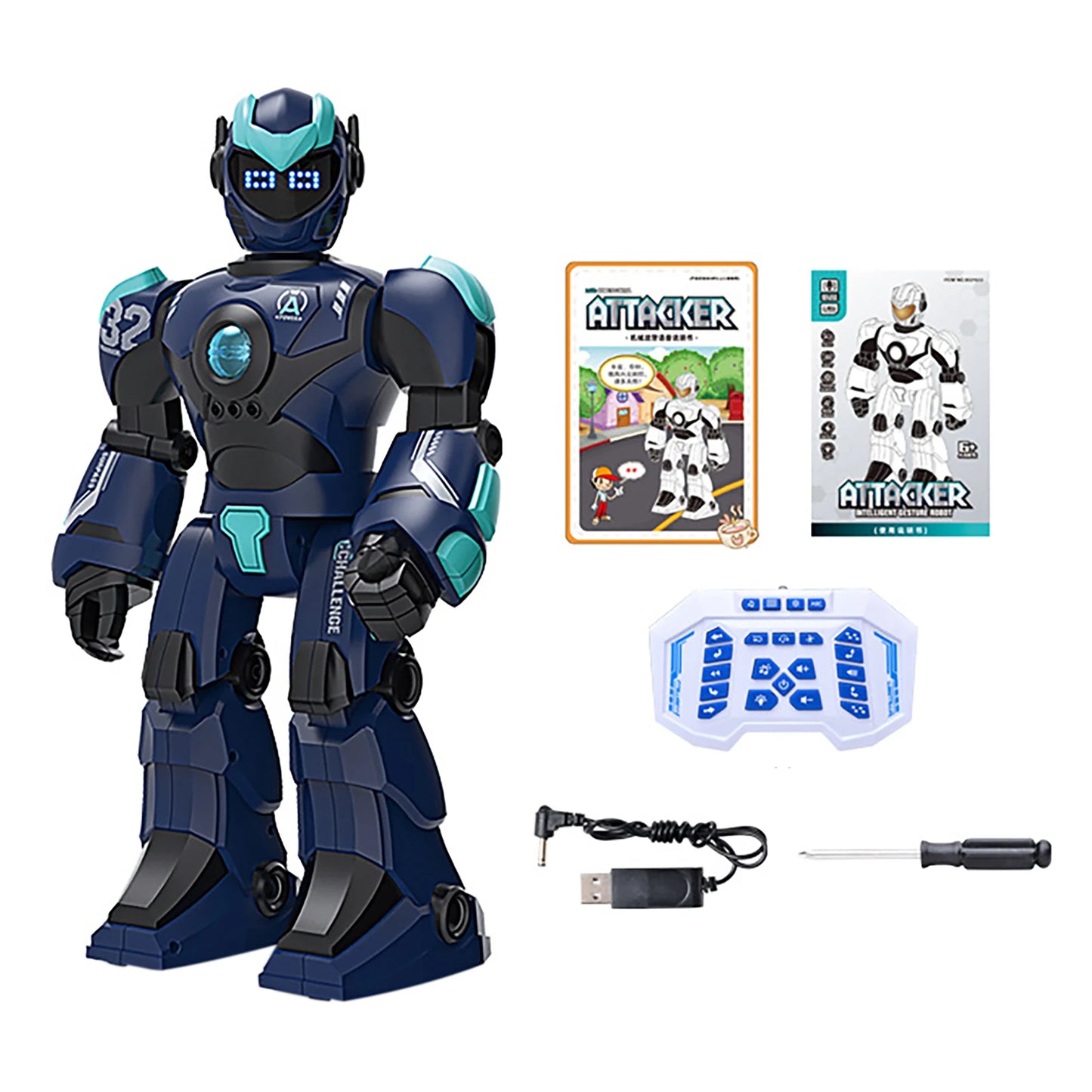 Remote Control Robot Toys Intelligent Robot With Gesture Gesture Sensing Robot Toys Programmable Robot Toy For Children 6