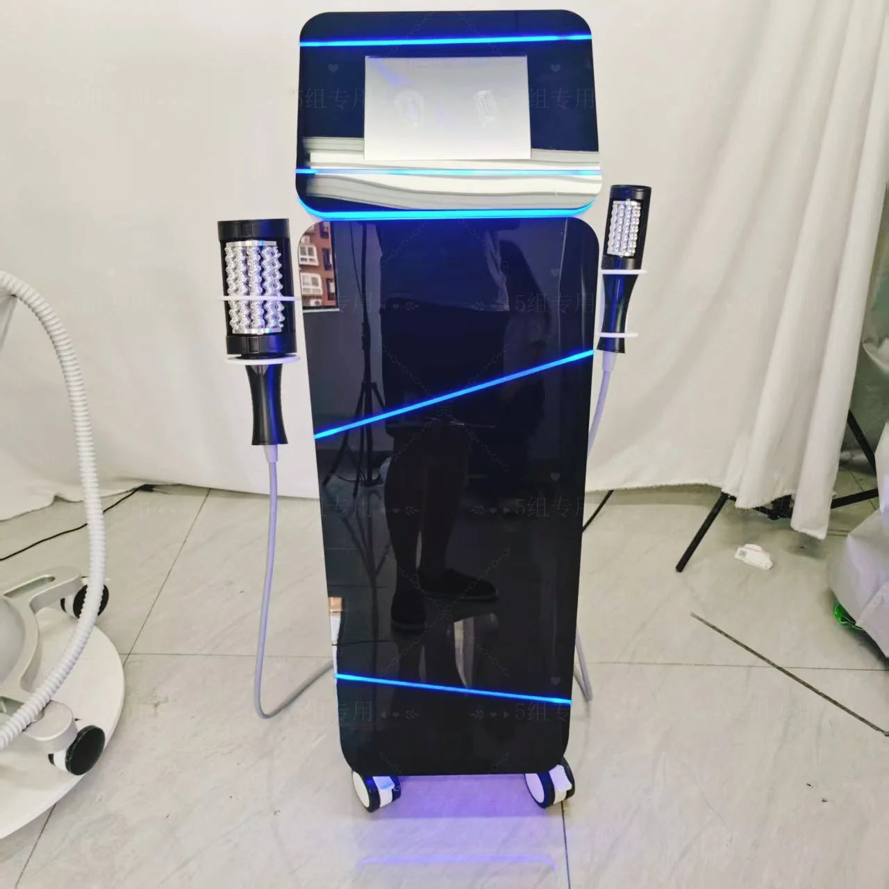 EMS Inner Ball Roller Ems With Roller Machine Neo RF 360 Degree Rolling Cellulite Reduction Machine Vacuum Inner Ball Roller