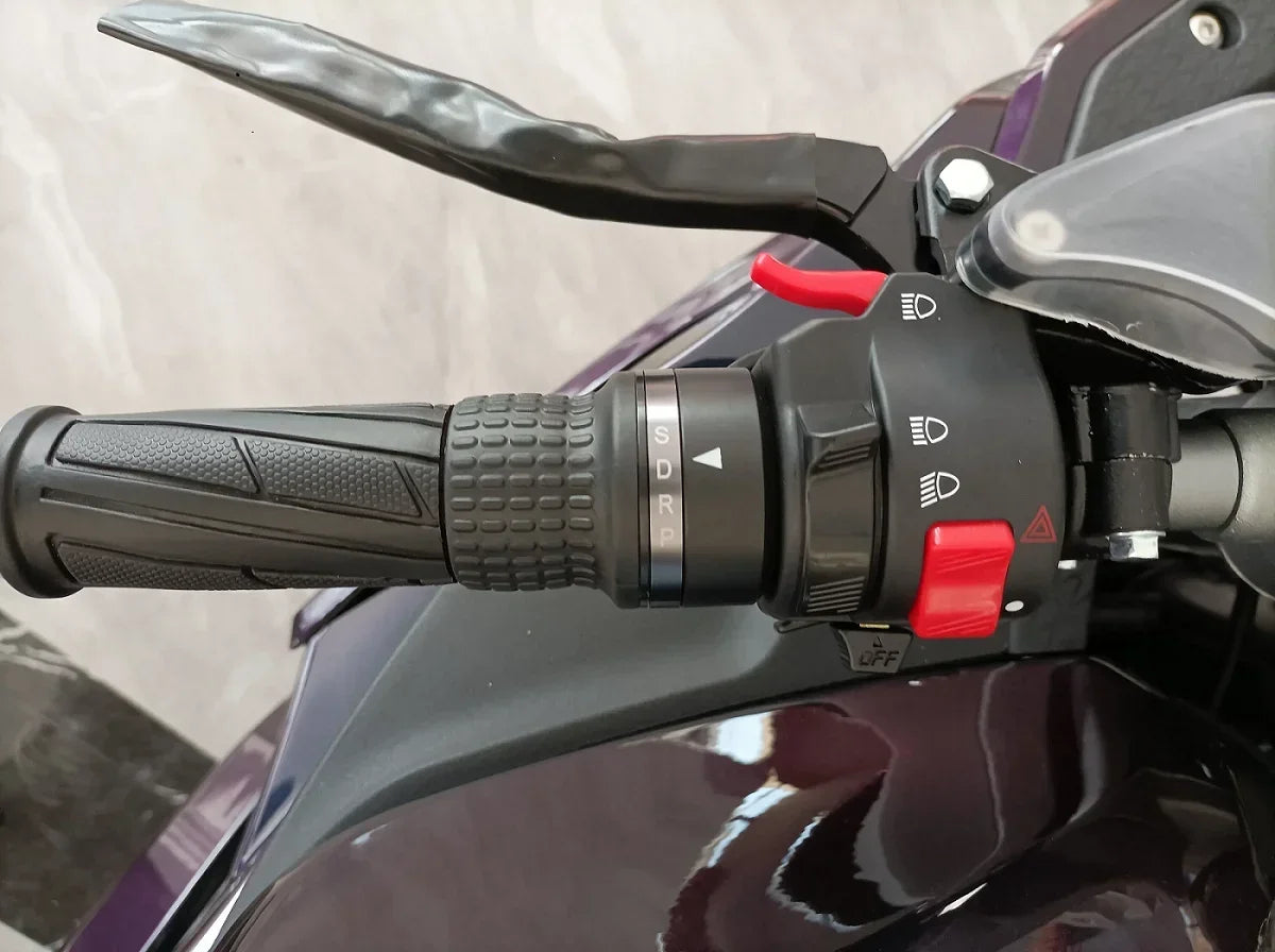 10000W Extreme Performance Full Size Electric Scooter Motorcycle - The Ultimate Powered Beast with Hydraulic Disc Brakes