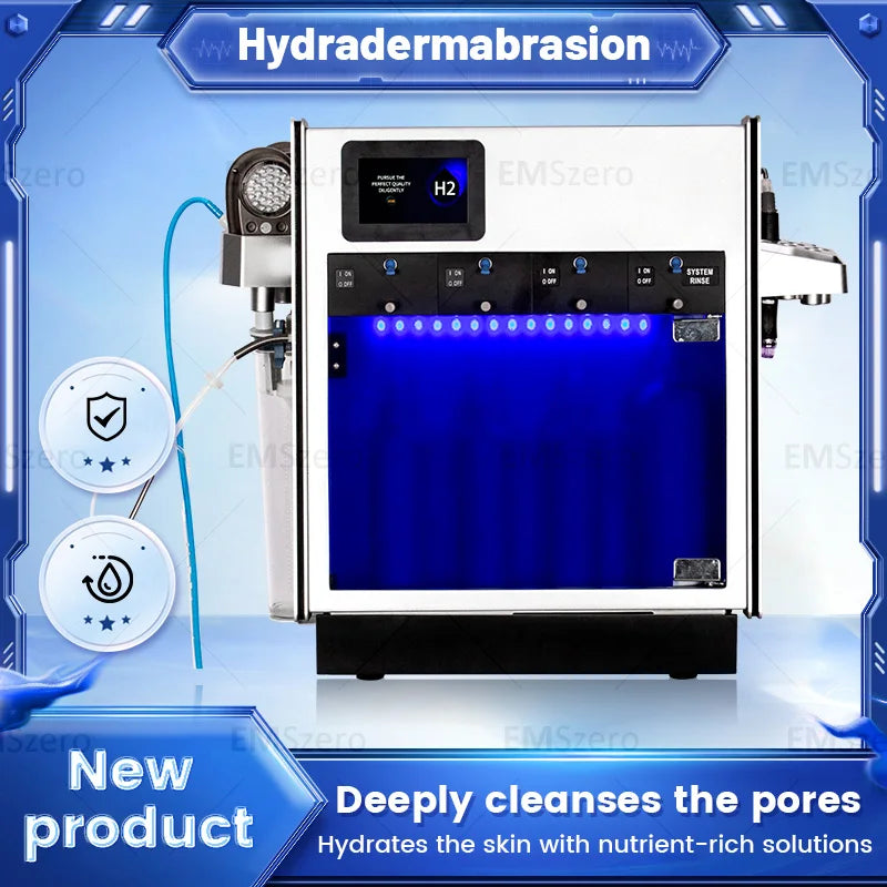 Face Lift Deep Cleansing Water-Based Exfoliation Skin Care Microdermabrasion Oxygen Therapy Machine Beauty Equipment Salon