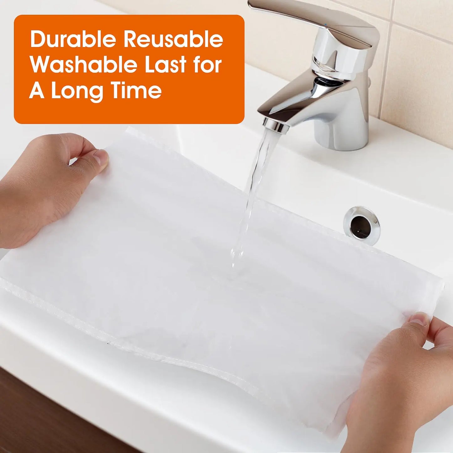 Cheese Cloth Bag For Food Straining, Reusable 100 Mesh Coffee Tofu Greek Yogurt Nut Milk Bag Strainer Juice Filter After Juicing