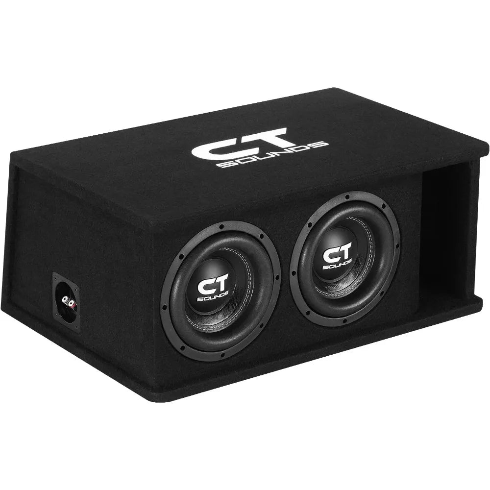 Dual 8” 1600W Loaded Tropo Series Ported Car Subwoofer Box