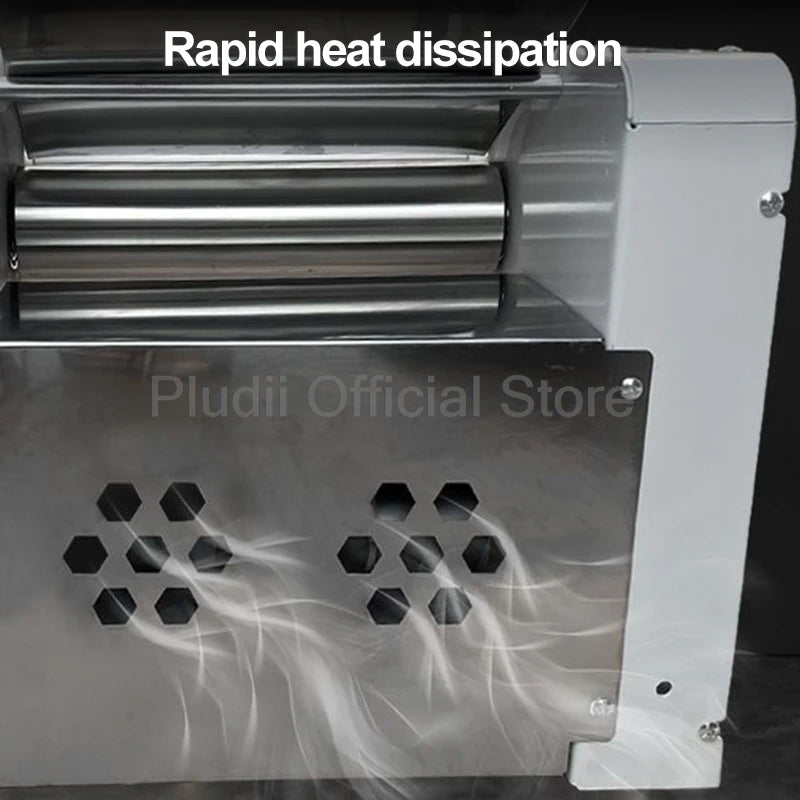 Electric Dough Press Commercial 2200W Stainless Steel Auto Kneading Machine For Bakery Kitchen Dough Kneading Mixer Noodle Maker