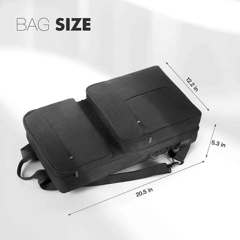 DJ Backpack for Pioneer DDJ-400/DDJ-FLX4 for Roland DJ-202 DJ Mixer Case Travelling Case Anti-scratch Adjustable Shoulder Strap