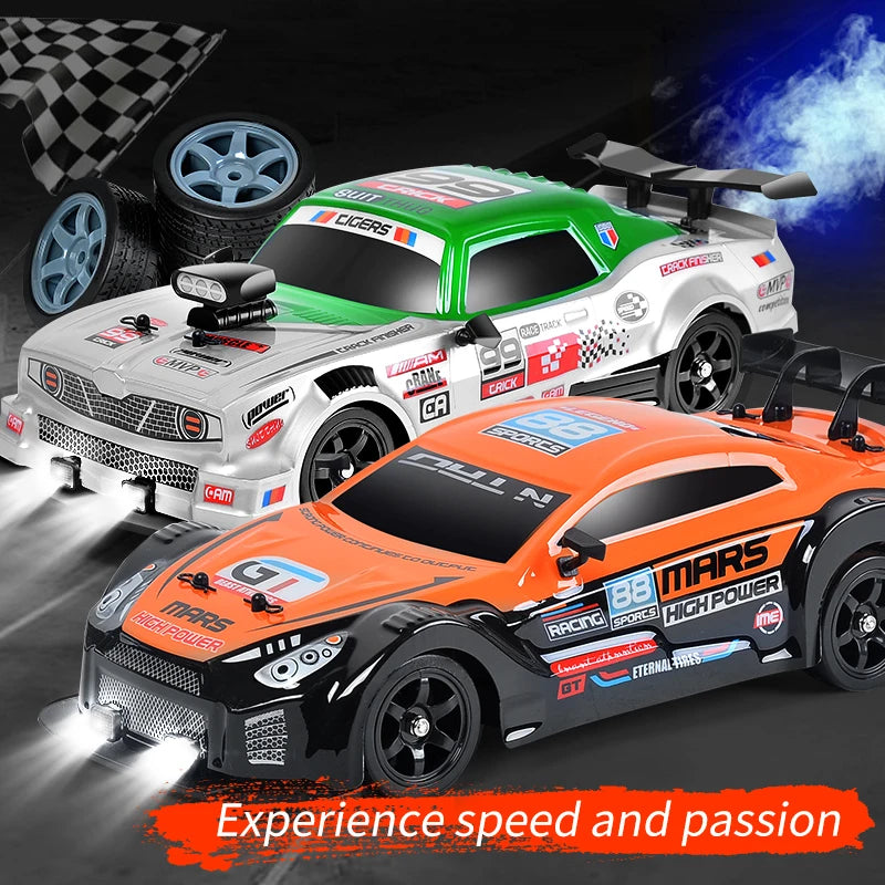 1:16 Drift Rc Cars 4WD RC Drift Car Toy Remote Control GTR Model AE86 Vehicle Car RC Racing Car Toys for Boys Children's Gift