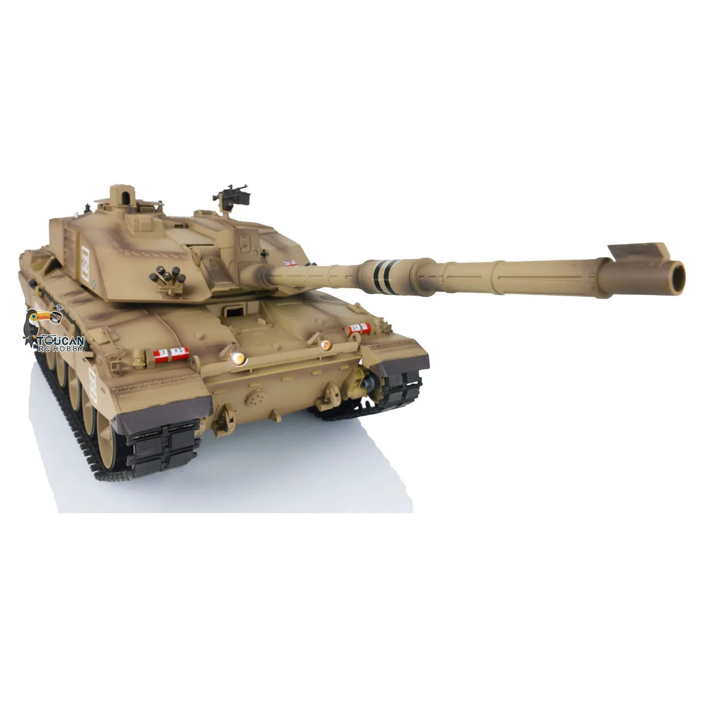 US Stock Heng Long 1/16 Challenger II RC Tank 3908 2.4G 7.0 Plastic RTR Remote Control Toy Military Vehicle Model for Adults