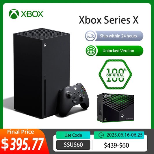 Microsoft Xbox Series X 1TB Unlocked Version Video Game Consoles XBOX X Wireless Controller Console