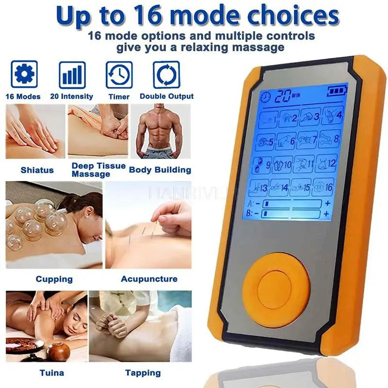 Electronic Pulse Massager TENS Physiotherapy Equipment Muscle Stimulator Low Frequency Physiotherapy Device
