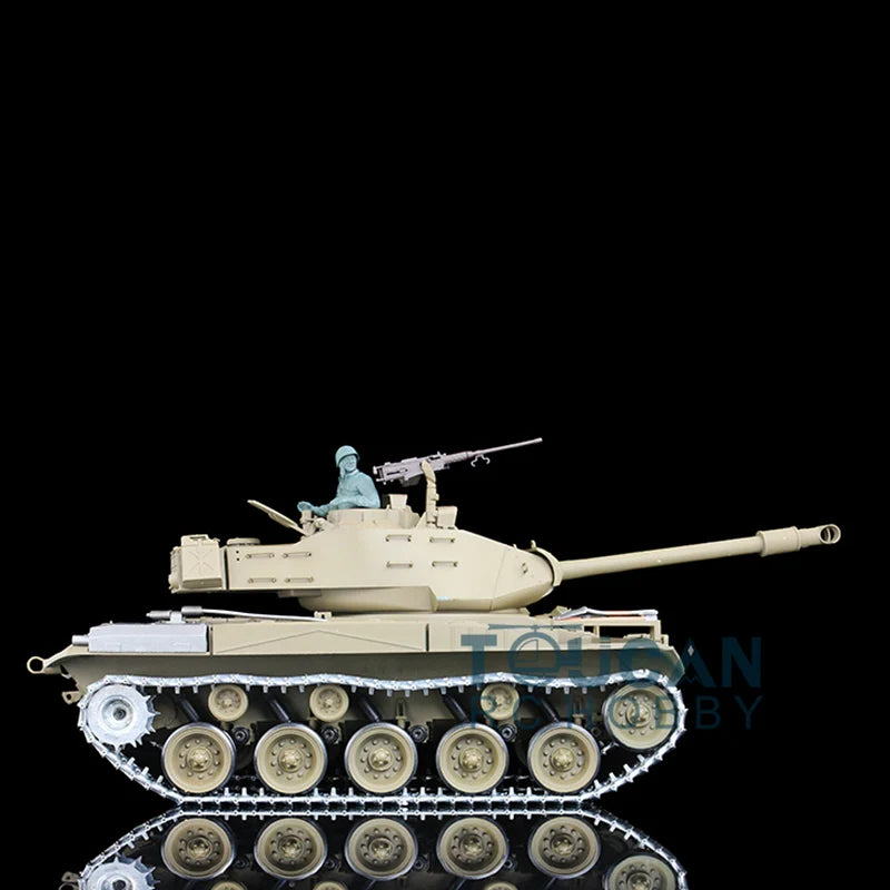 US Stock HENG LONG 1/16 Scale RTR 7.0 Upgraded Walker Bulldog RC Tank 3839 Metal Tracks Steel Gearbox Smoke Unit BB Shooting Toy