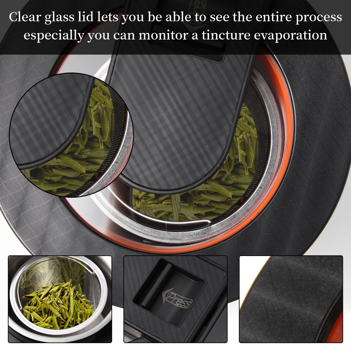 EnjoyHigh HerbAbility Decarboxylator and Infusion Machine,Herbal Oil,Tincture Maker,Oil Infusion and Decarb Machine