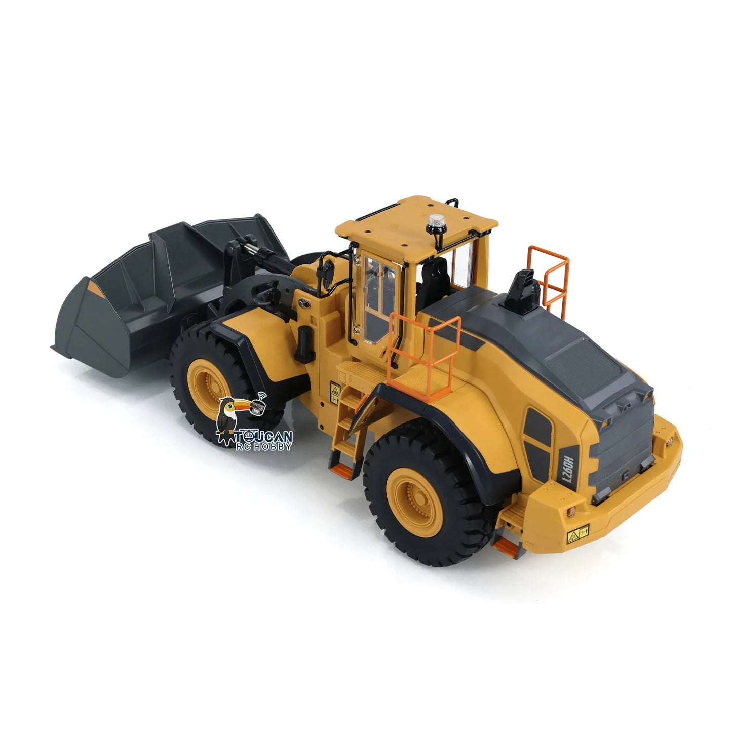 US Stock Double Eagle E592 1/16 L260H RC Loader Remote Control Car Light Sound Truck Construction Fun Vehicle Toy TH23665