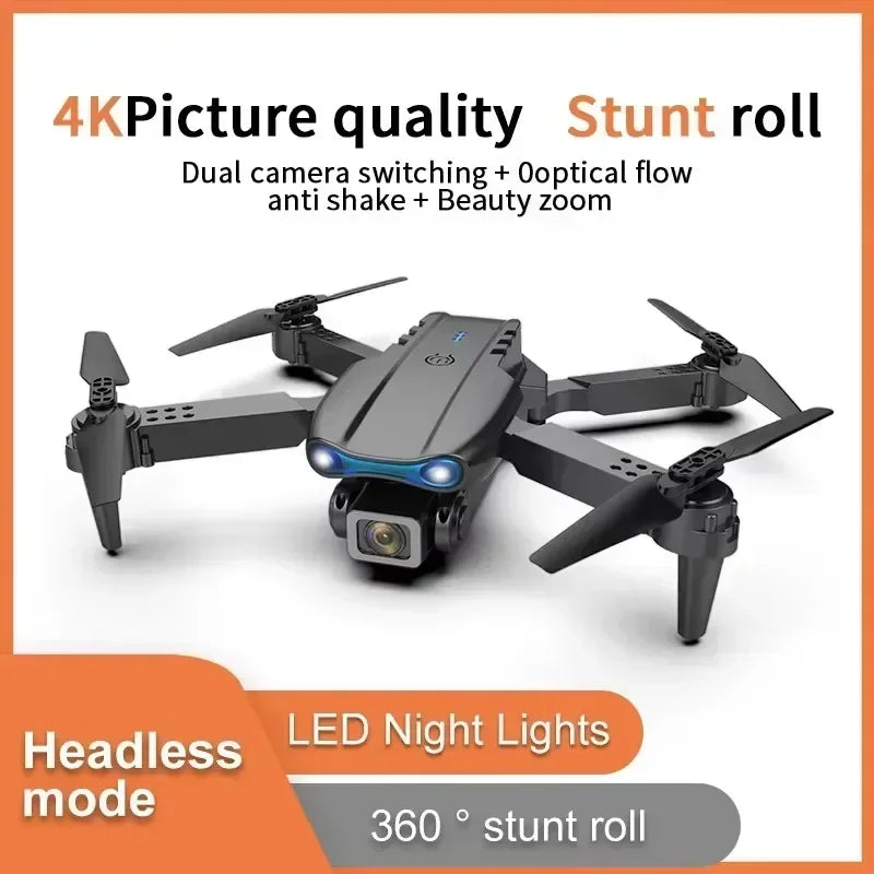 ZHENDUO HD Dual Camera E99 Pro RC Mini Drone 4K With WiFi 1080P 720P Aerial Photography Helicopter Foldable Quadcopter Dron Toys