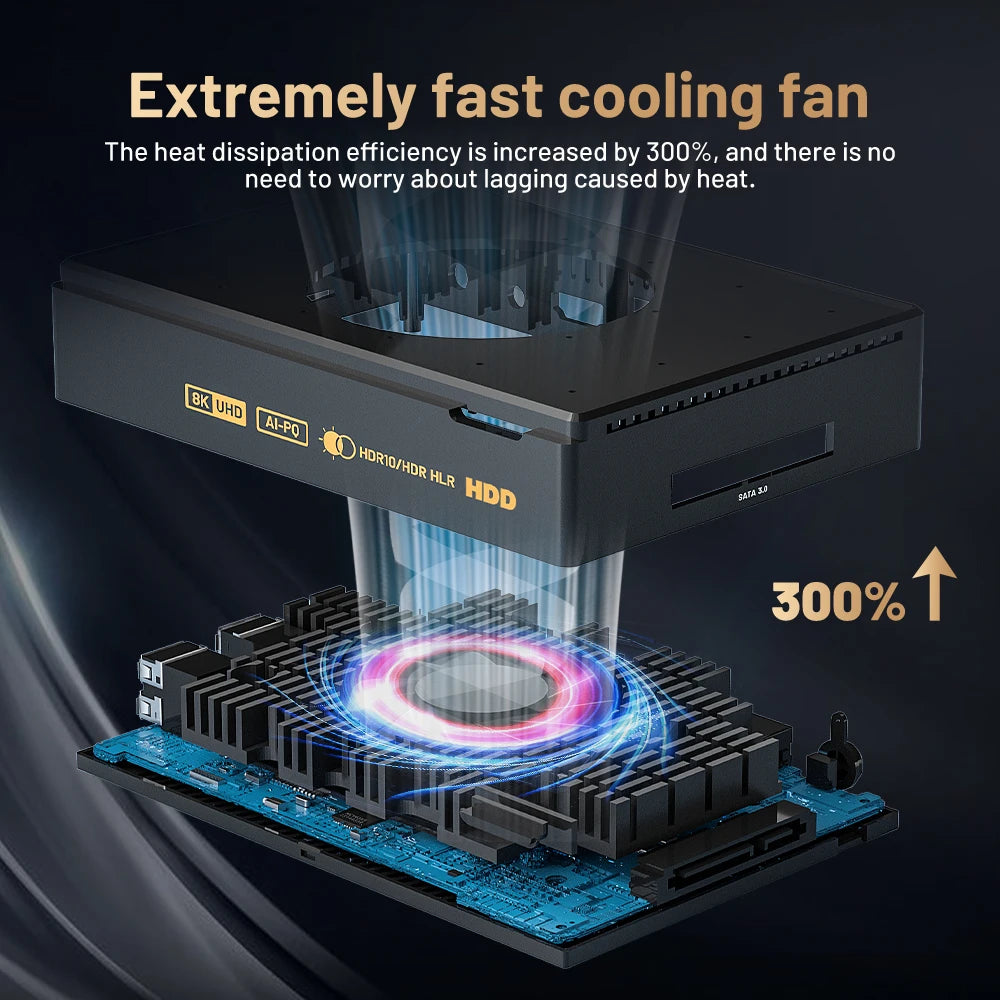 Kinhank Super Console X5 PRO Retro Video Game Consoles Plug and Play 4T with 16000 Games for PS2/WII/SS/DC/N64 Android 12 TV Box