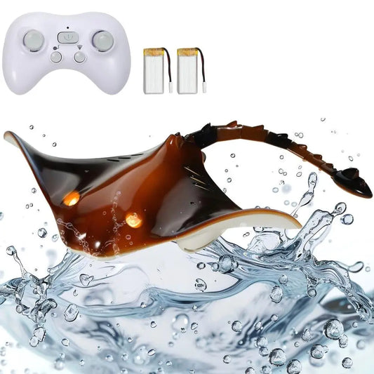 2.4GHz Remote Control Manta Ray Toy High Speed Boat for Kids Adults Gift
