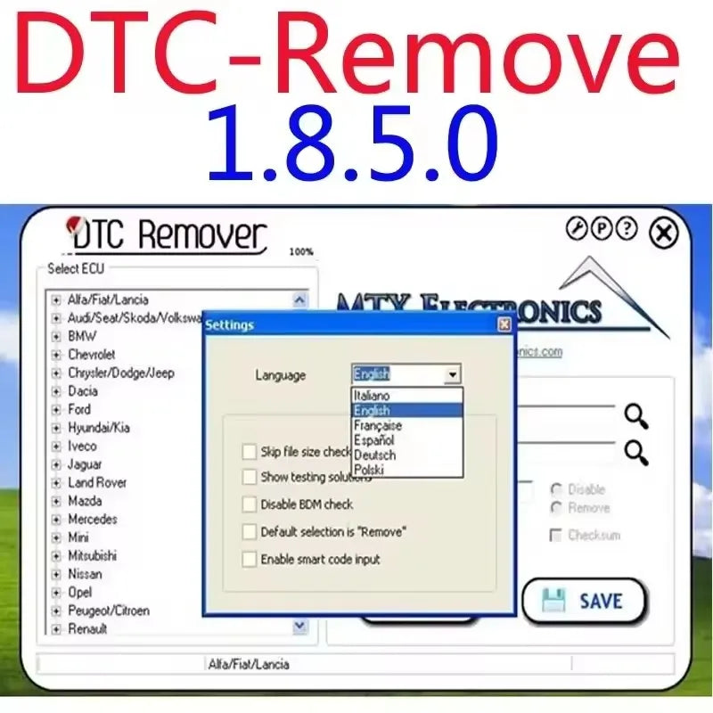 ECU adjustment software 2024 For Download MTX DTC Remover 1.8.5.0 with Keygen Full Unlimited Software for Window 7