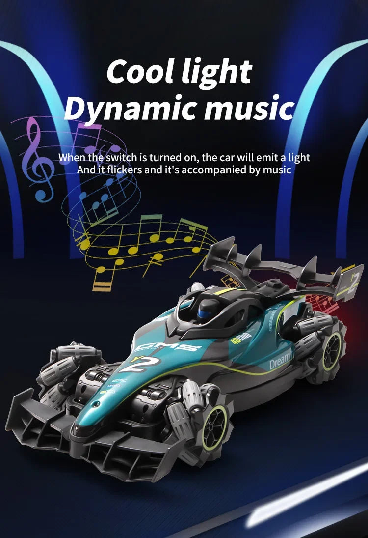 f1 RC Car Gift Children toys rc drift car remote control car toys for kids Gift for Boy Gesture Radio Remote Control Spray Stunt