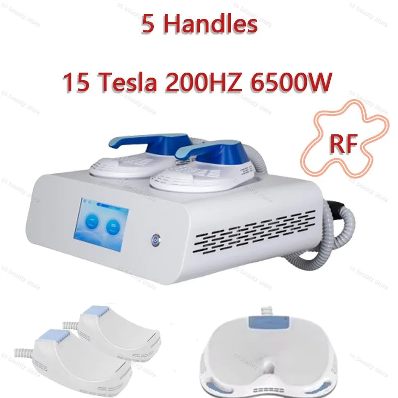 Portable EMS Body Sculpt RF Machine New Upgrade Nova 6500W 200HZ EMSone NEO Muscle Build Body Slimming Fat Removal Device