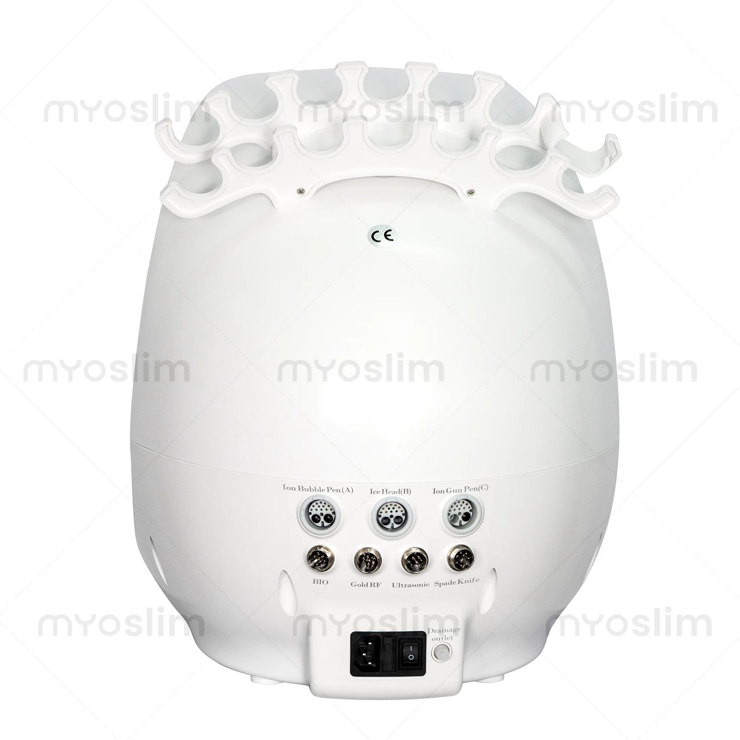 Professional Intelligent Ice Blue Facial Skin Analysis Ultrasonic Rejuvenation And Grinding High Pressure Oxygen Facial Machinea