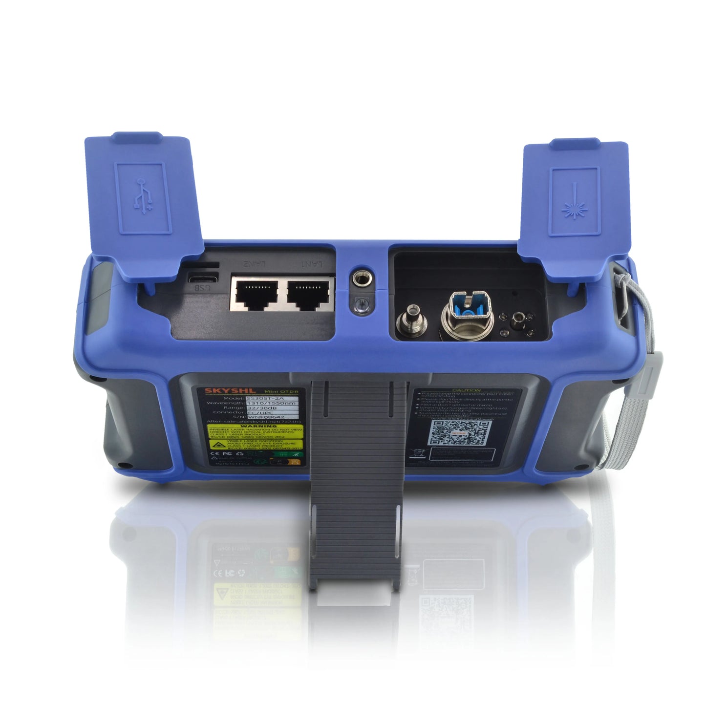 SKYSHL 1310nm/28dB+1550nm/26dB SM Fiber OTDR Tester Build in OPM+OLS+VFL+Event Map Compatible with SC+FC+ST+LC/UPC&APC Connector