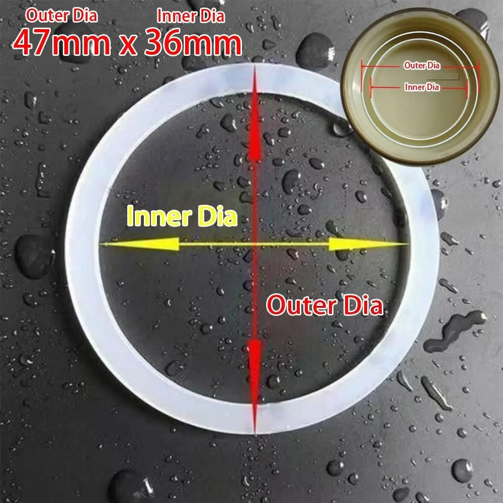 1Pcs Insulation Cup Silicone Sealing Ring Waterproof Water Cup Accessory Leak-proof Gasket Food Grade Universal Rubber Ring