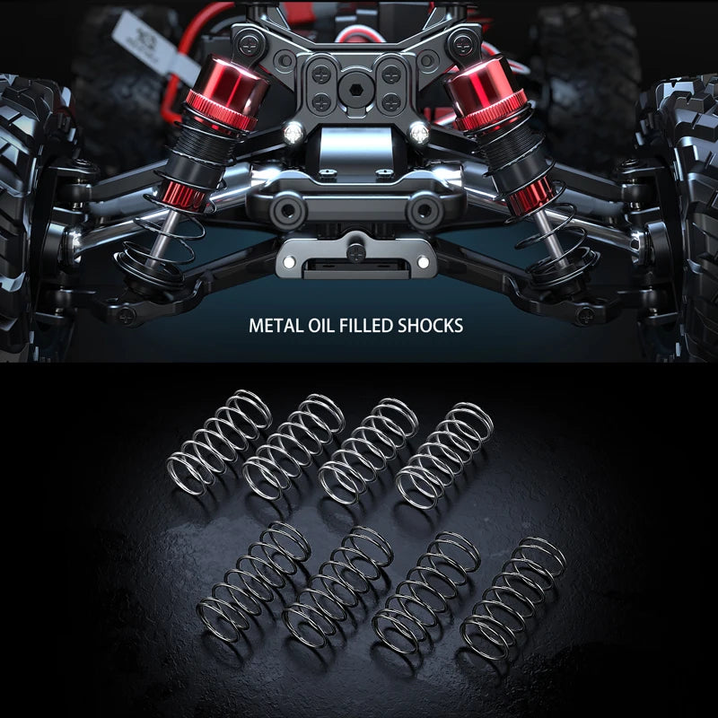 MJX 14209 1/14 RC Car 75km/h Hyper Go Brushless 2.4G Remote Control Truck 4WD Off-road Racing RC Truck Hobby RC Toy