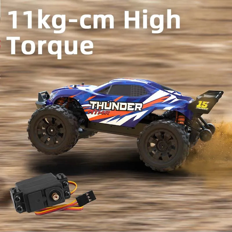Teeggi 1:14 High Speed Rc Off-road Car 4WD 100KM/H Brushless motor 3S Remote Control Drift Racing Cars Toys For Childrens Gift