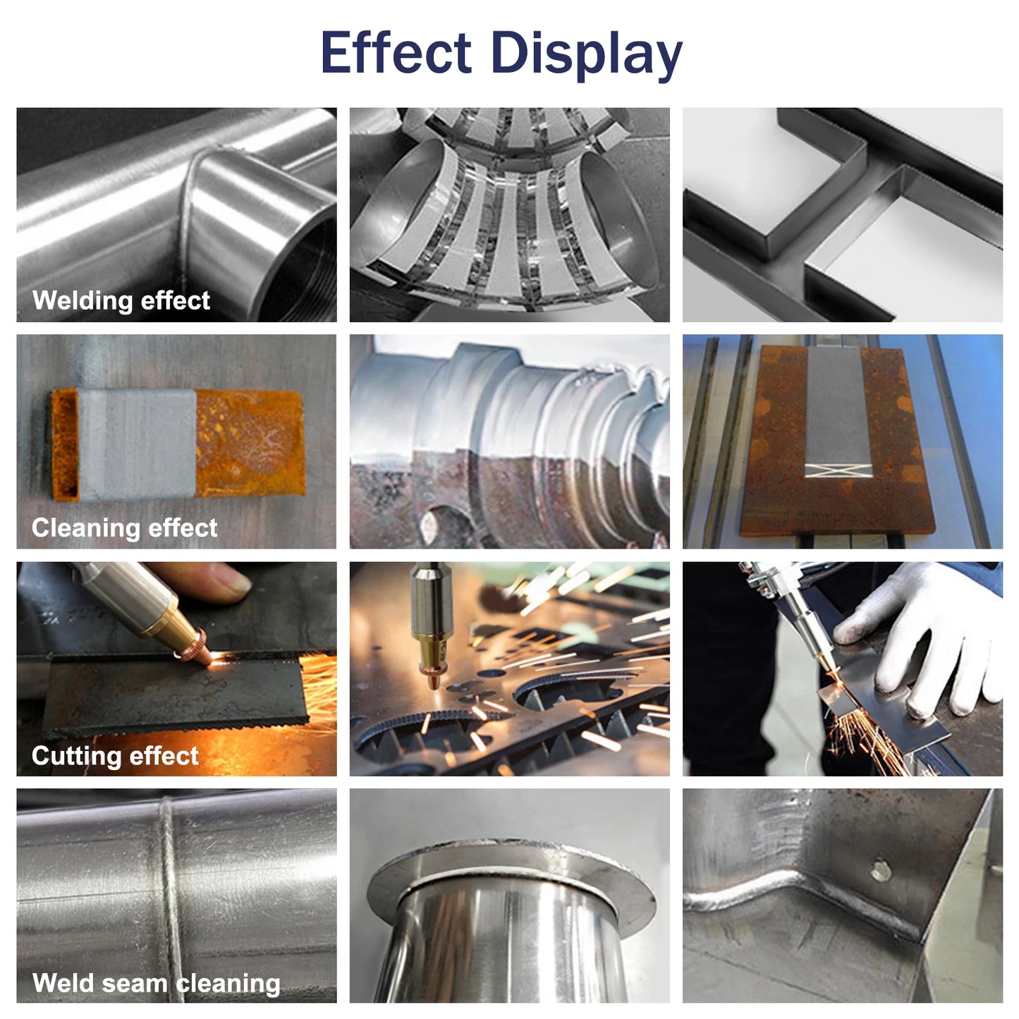 3000W Laser Welder 4 IN 1 RECI Fiber Laser Welding Machine HW980 Head for Metal Welding Cleaning Cutting 3KW Welder Fast Ship