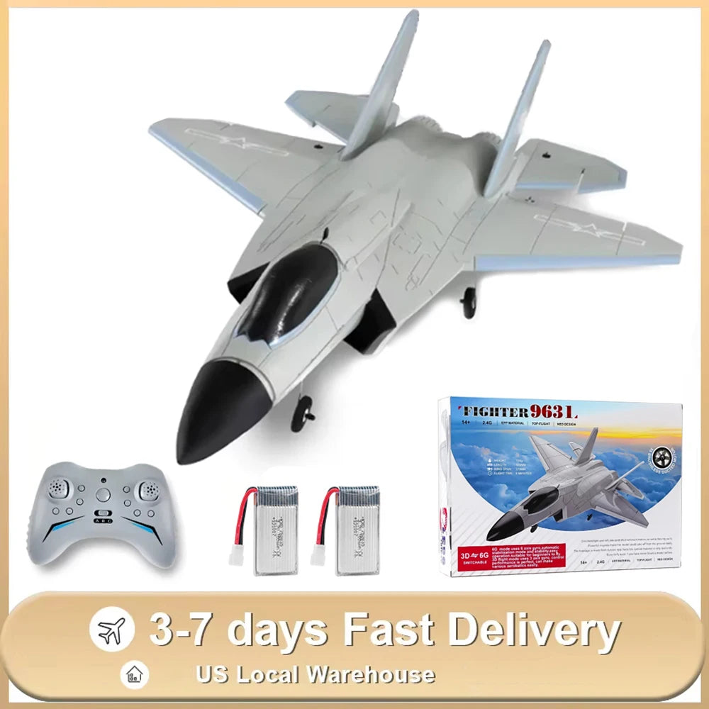 J-35 RC Plane 2.4G 4 Channels Airplane FX9631 3D 6G Brushless EPP Remote Control Stunt Aircraft Toys for Adult Children