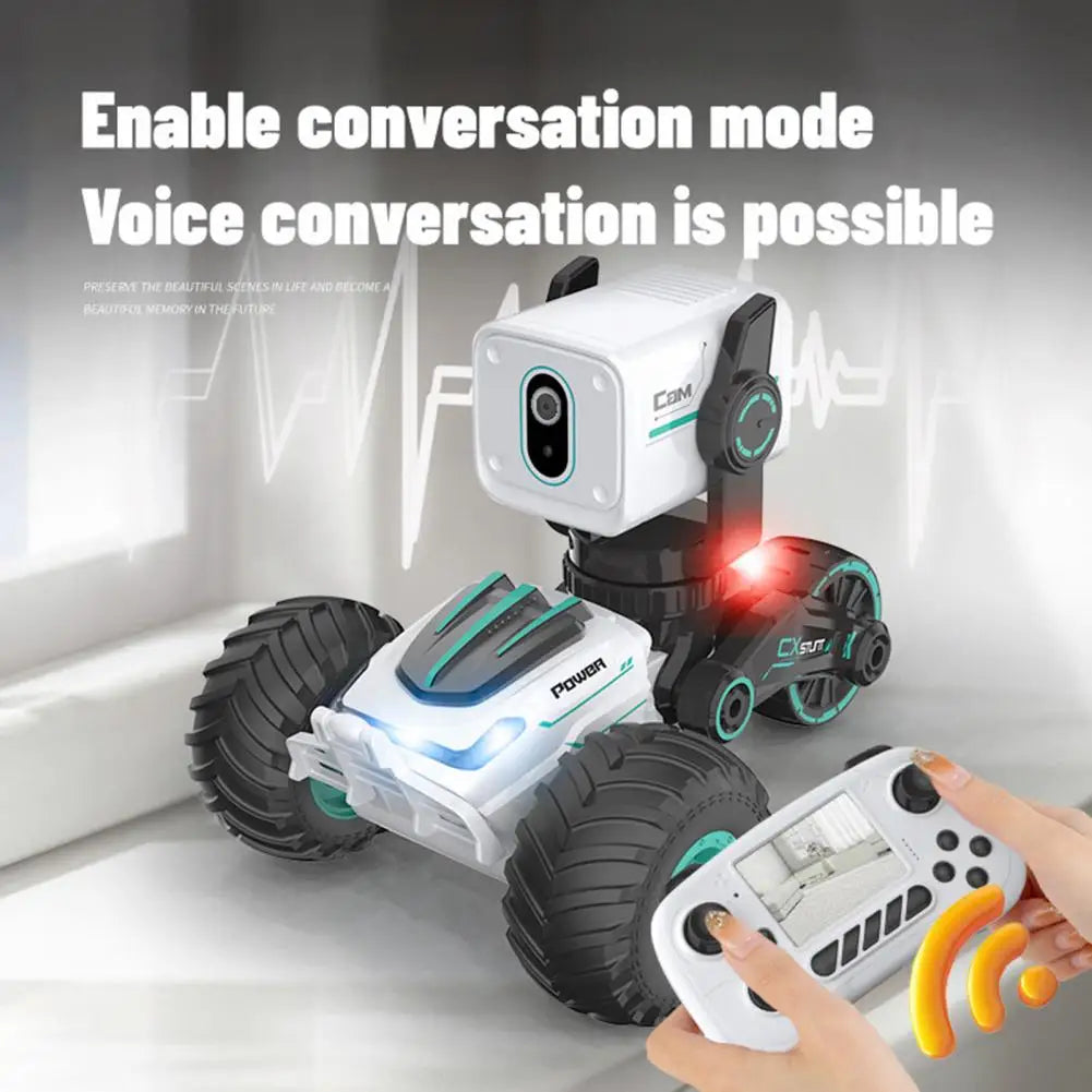 Voice Conversation Rc Vehicle 720p Real Time Video Camera Off-road Truck Remote Control Car for Kids Photography Rc for Boys