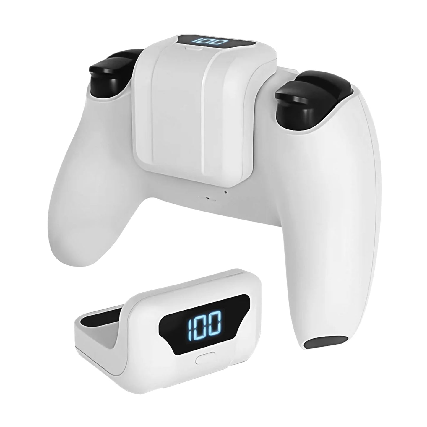 Portable Power bank for PS5 PRO/SLIM Controller Super Light Easy to Connected Wireless Charging Battery Pack Enhance Gaming