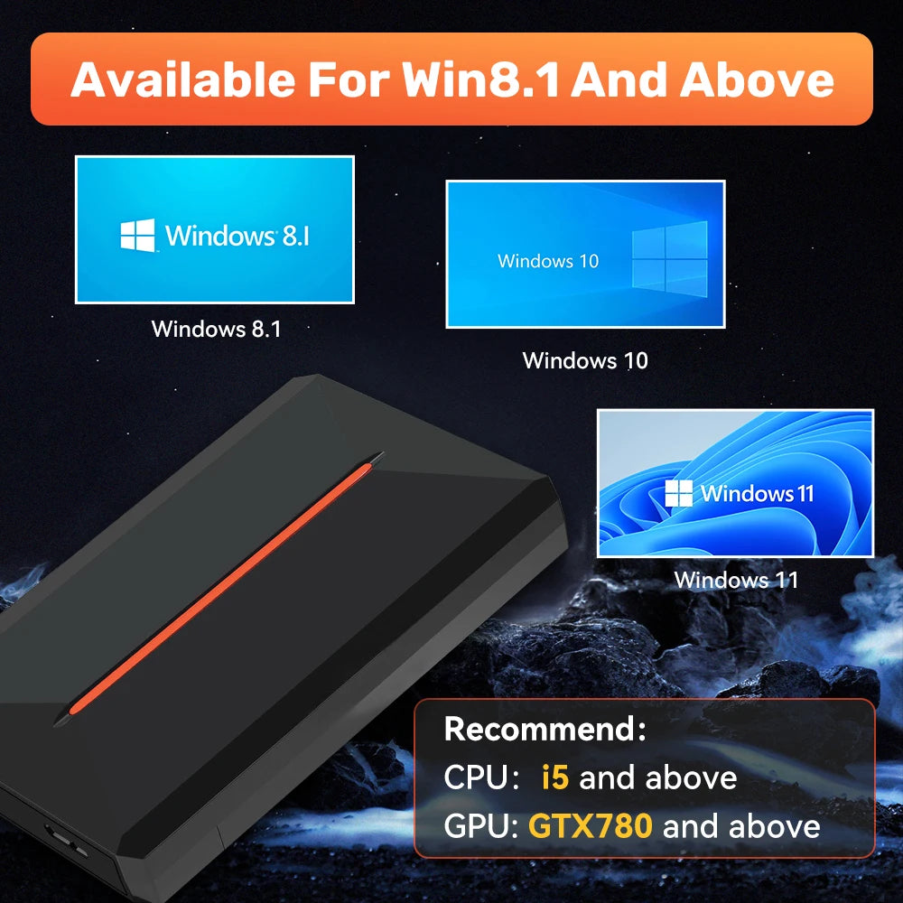 Launchbox 500G Gaming HDD For PS4/PS3/Switch/PS2/WII/WIIU Emulator Game Consoles Built-in 3700 3D/AAA Games For Win PC Plug&Play