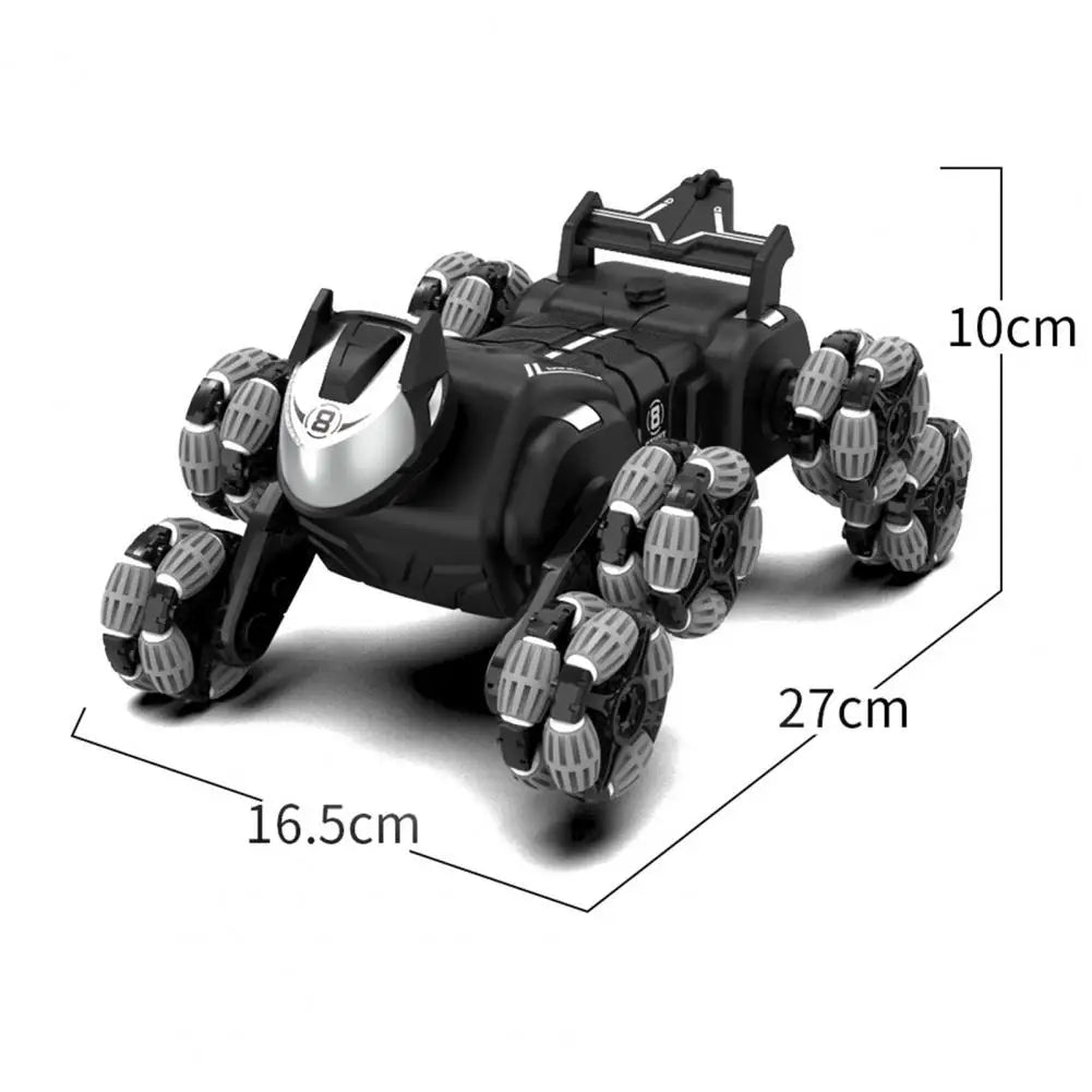2.4GHz New Remote Control Robot Dog Gesture Sensing Smart Interactive Stunt Dog With RC Stunt Dog Car Toy Walking Smart Toy Gift
