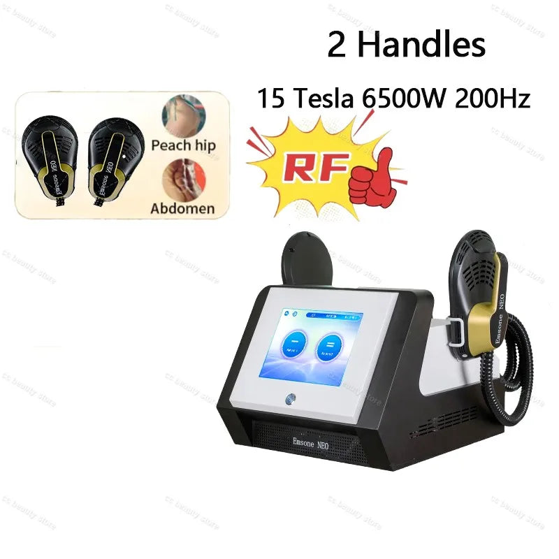 Professional Emsone Neo RF Body Slim Machine Build Muscle Fat Burning EMS Equipment 6500W 200Hz Neo New Upgrade Nova Machine