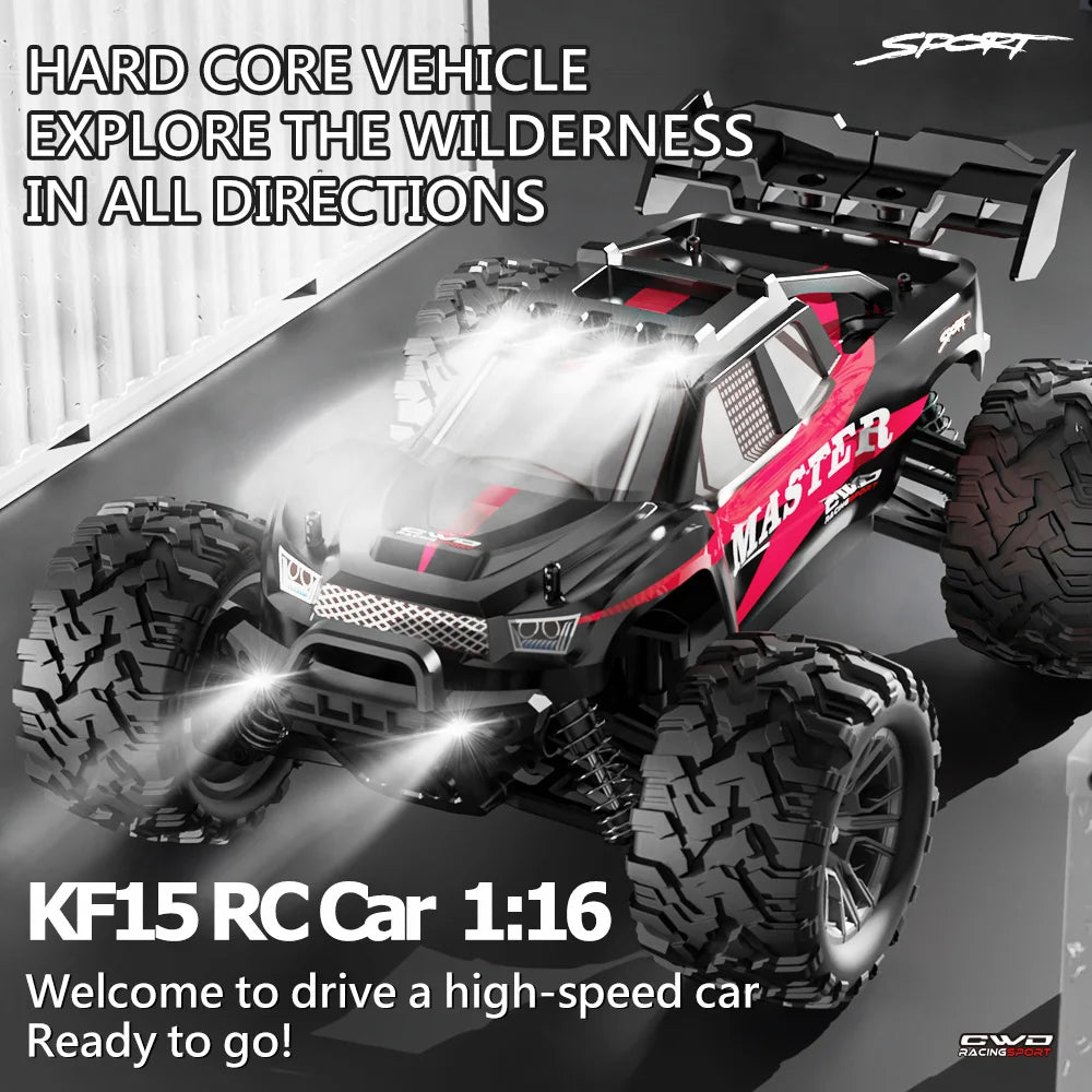 KF15 1:16 RC Car 2.4G Remote Control Truck Electric High Speed Off-Road Drift Racing Car Toys