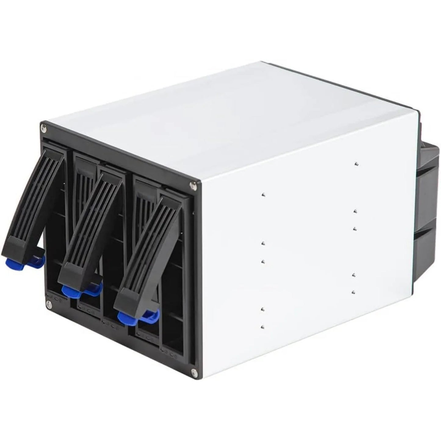 5 Bay 3 x 5.25 Drive Bays Hard Disk Enclosure HDD Hot Swap Cage Mobile Rack for 5 x SATA 3.5" HDD 5 x SATA 2.5" HDD SAS HDD