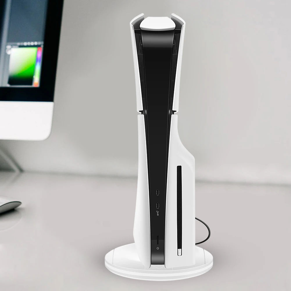 Base Stand Holder Display Stand Base Console Stand for PS5 Slim Console Disc and Digital for Playstation 5 Slim Console