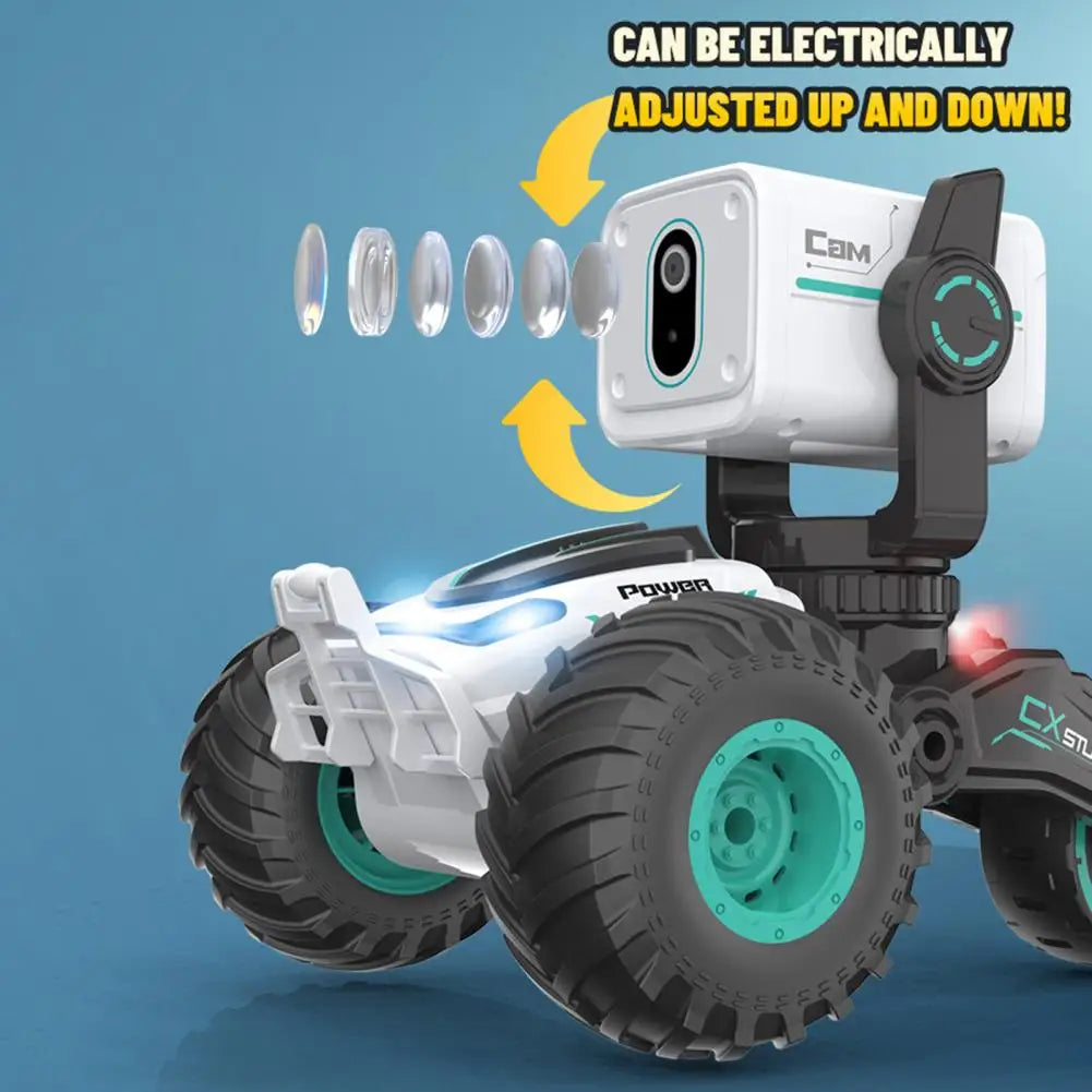 Voice Conversation Rc Vehicle 720p Real Time Video Camera Off-road Truck Remote Control Car for Kids Photography Rc for Boys